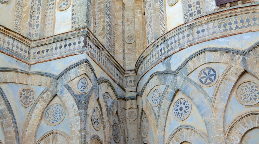 Cathedral of Monreale which includes heritage architecture and a church or cathedral