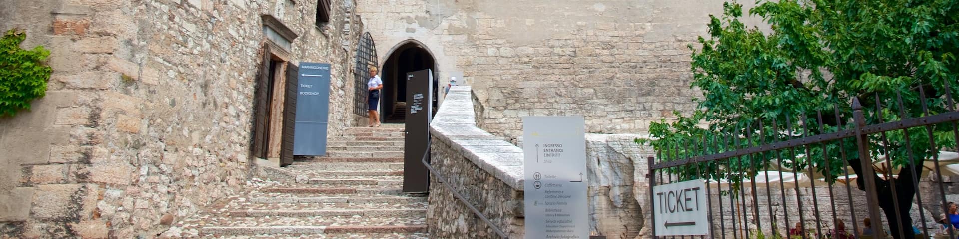 Castello del Buonconsiglio which includes heritage architecture and chateau or palace