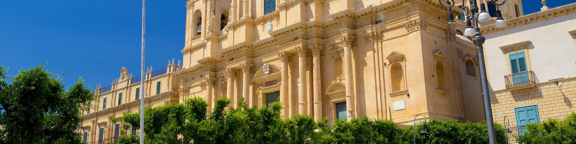 Cathedral of Noto which includes heritage architecture and a church or cathedral