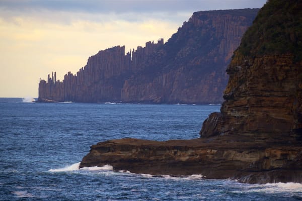 Remarkable Cave featuring rocky coastline