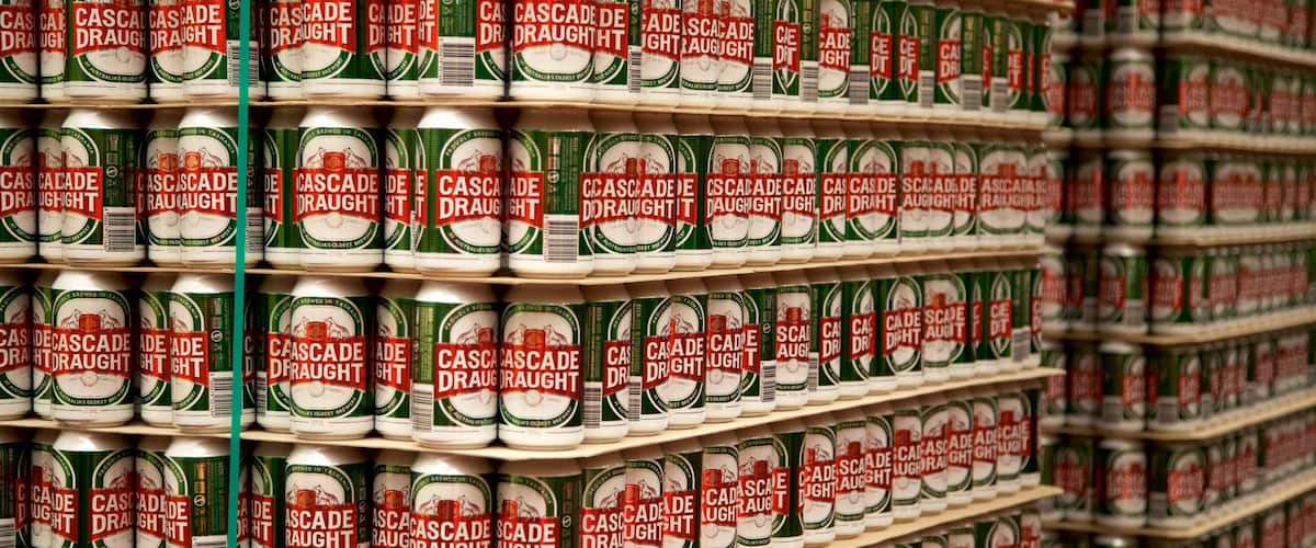 Cascade Brewery which includes interior views