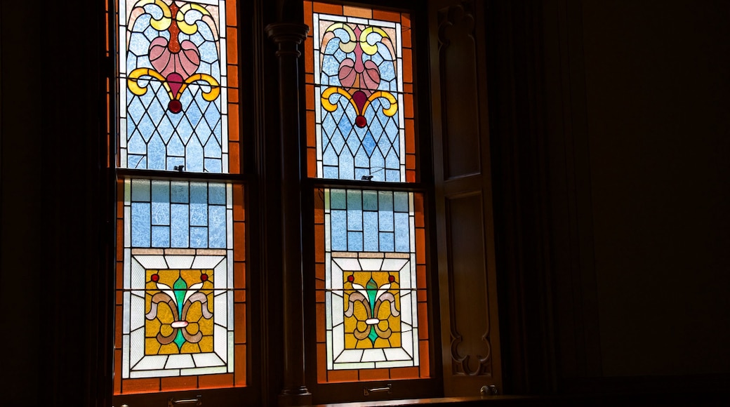 Salt Lake Assembly Hall featuring interior views