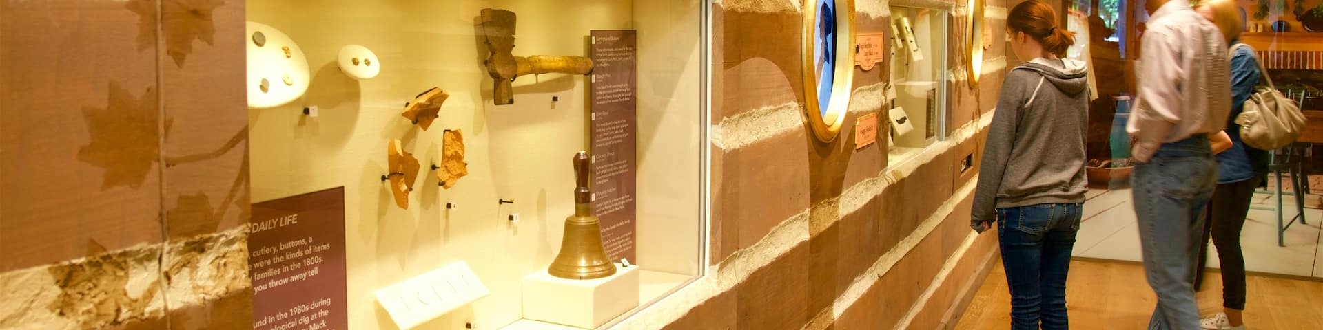 Church History Museum which includes interior views as well as a small group of people