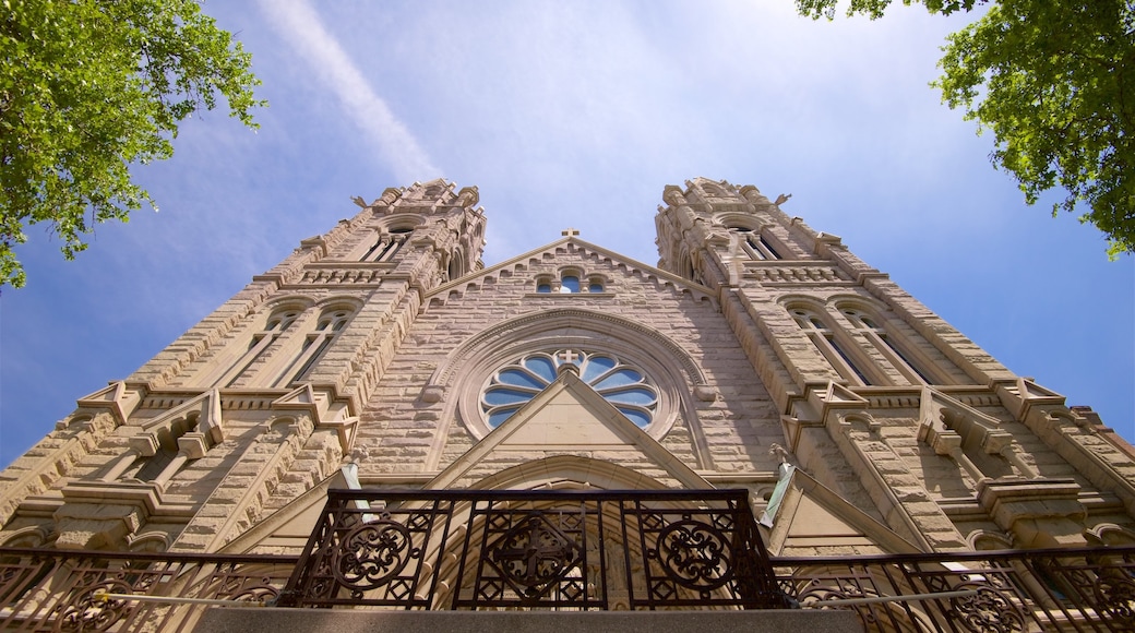 Cathedral of the Madeleine mit einem Kirche oder Kathedrale und historische Architektur