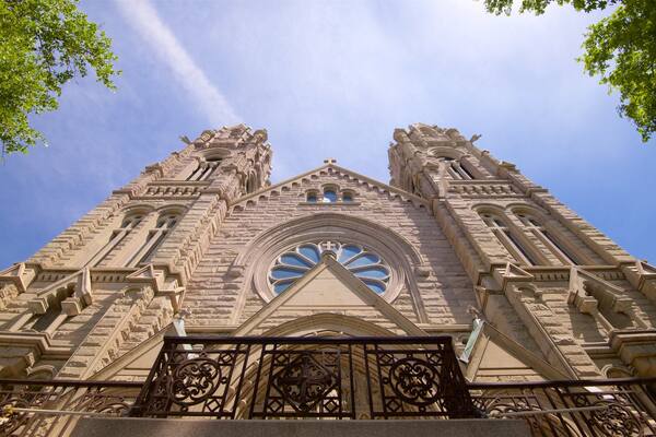 Cathédrale Sainte-Madeleine mettant en vedette église ou cathédrale et patrimoine architectural