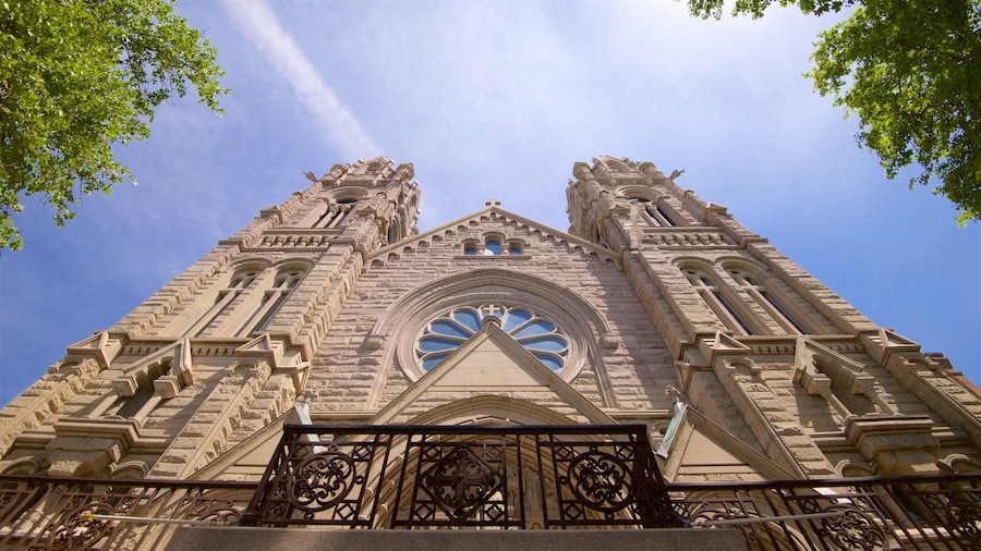 Cathedral of the Madeleine mit einem Kirche oder Kathedrale und historische Architektur