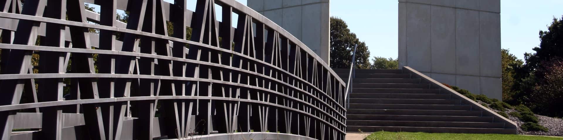 Champaign featuring modern architecture and a monument