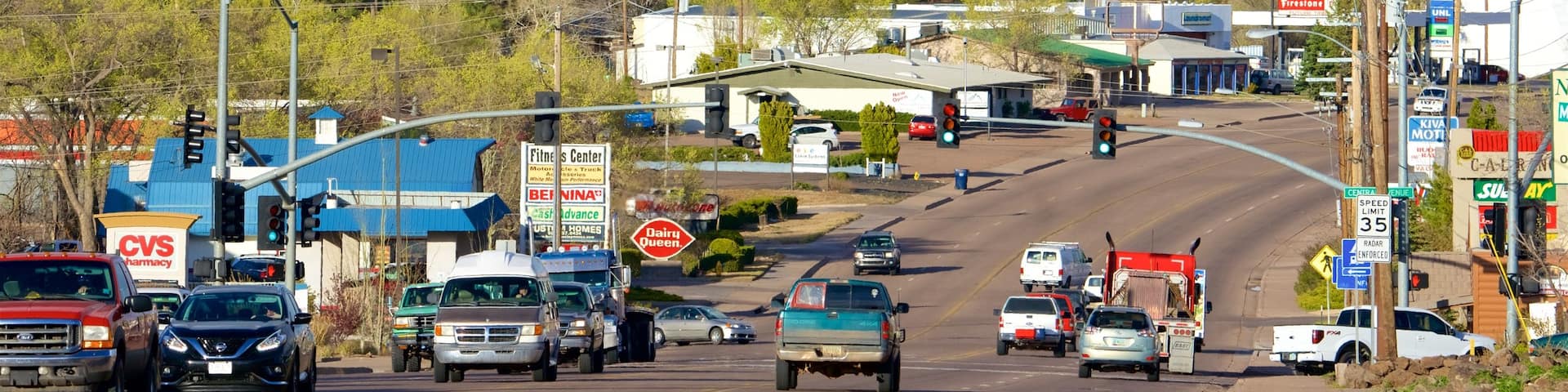 Show Low showing a coastal town
