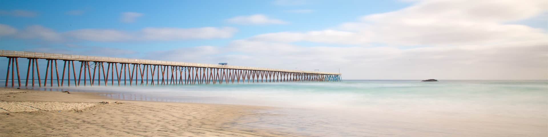 Rosarito mit einem Sandstrand