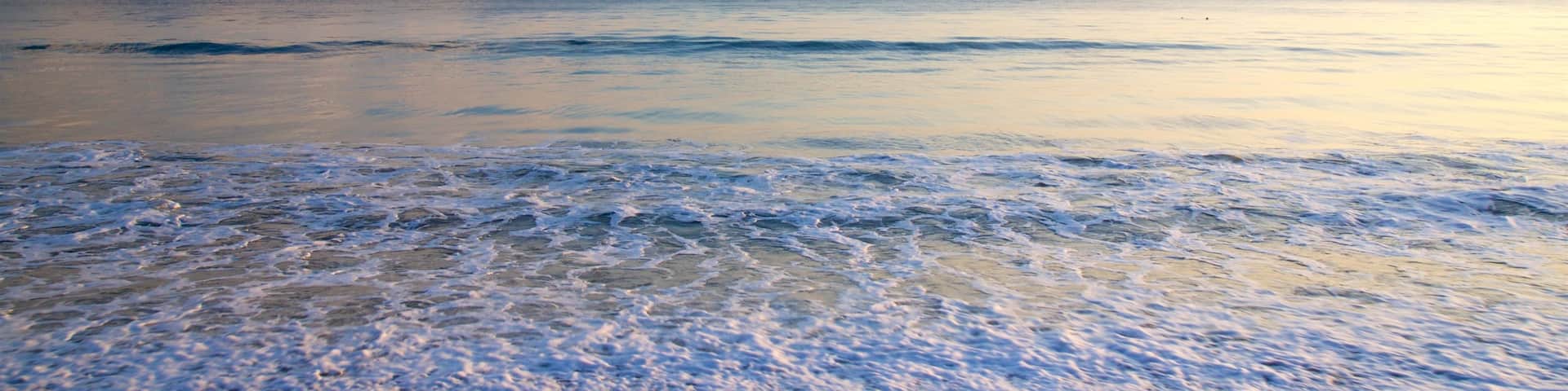 Nuevo Vallarta Beach featuring general coastal views, a sandy beach and a sunset