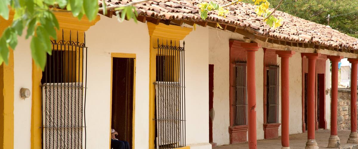 Copala mostrando una pequeña ciudad o pueblo