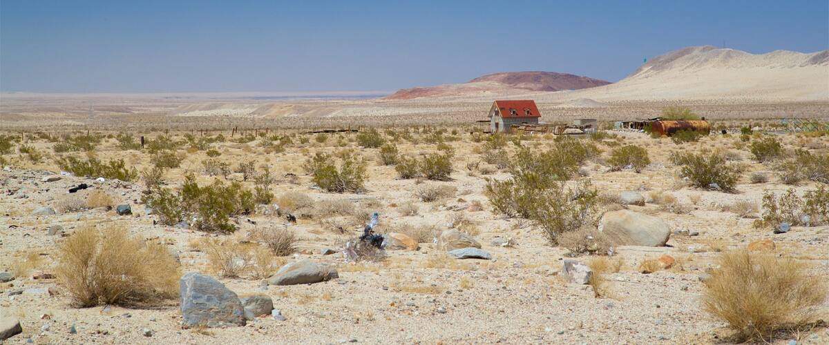 Tecate ofreciendo vistas al desierto, vistas de paisajes y escenas tranquilas
