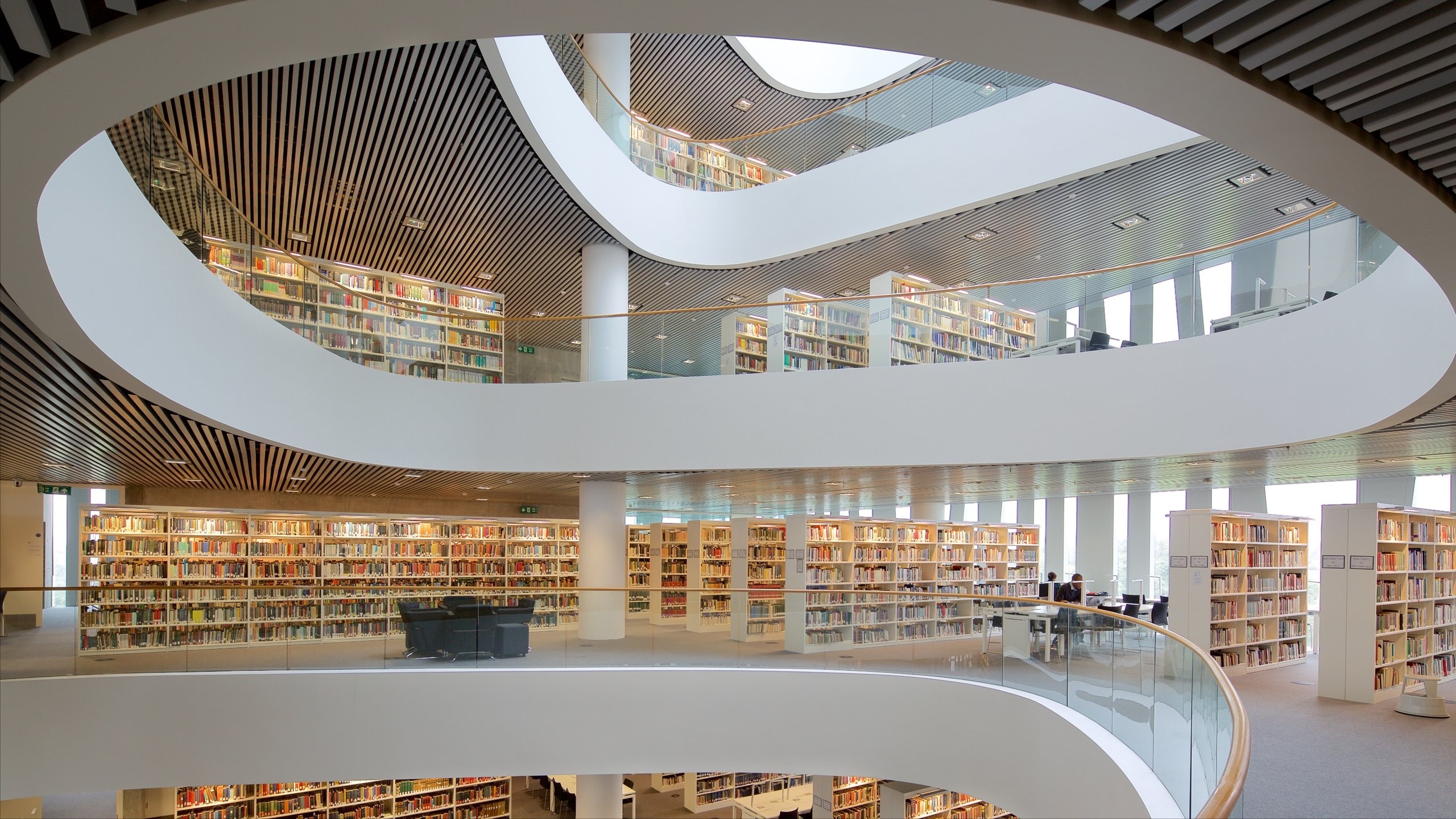 Aberdeen which includes modern architecture and interior views