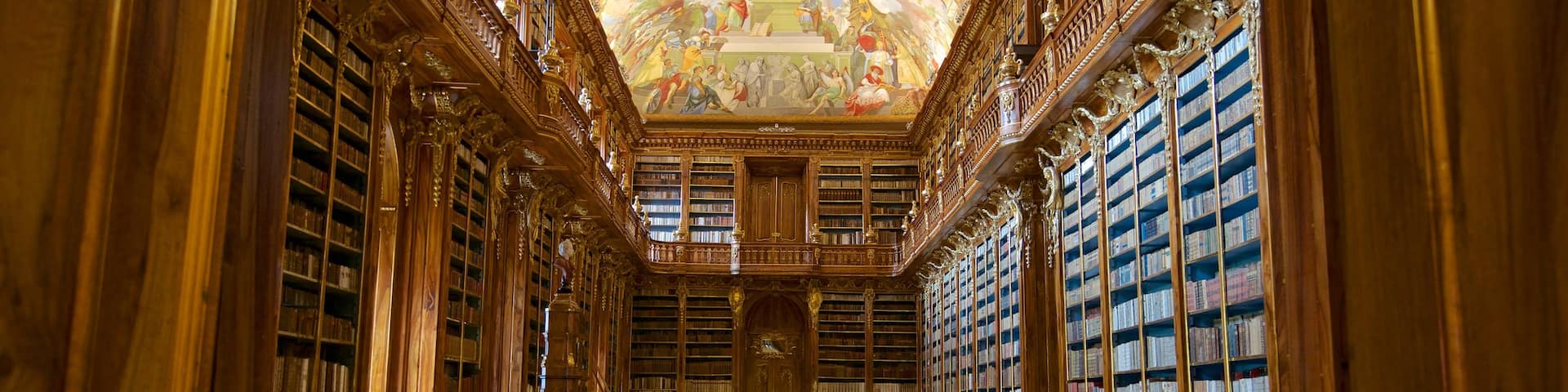 Strahov showing interior views and heritage elements