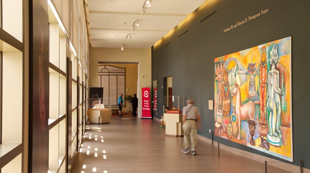 Bowers Museum featuring interior views