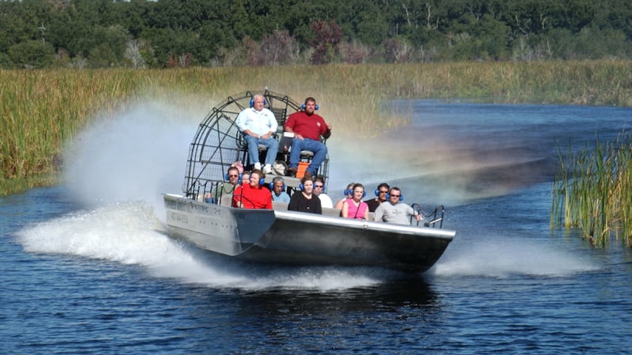 Kissimmee que incluye paseos en lancha, rápidos y un río o arroyo