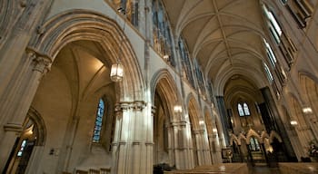 Christ Church Cathedral featuring religious aspects, interior views and a church or cathedral