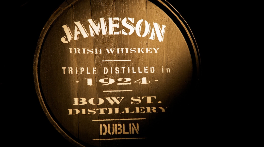 Old Jameson Distillery showing signage