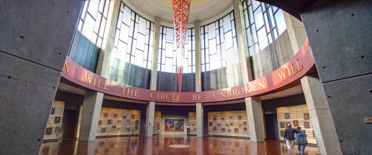 Country Music Hall of Fame and Museum showing interior views