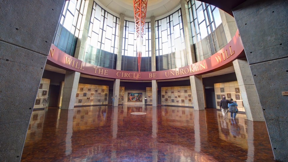 Country Music Hall of Fame and Museum showing interior views