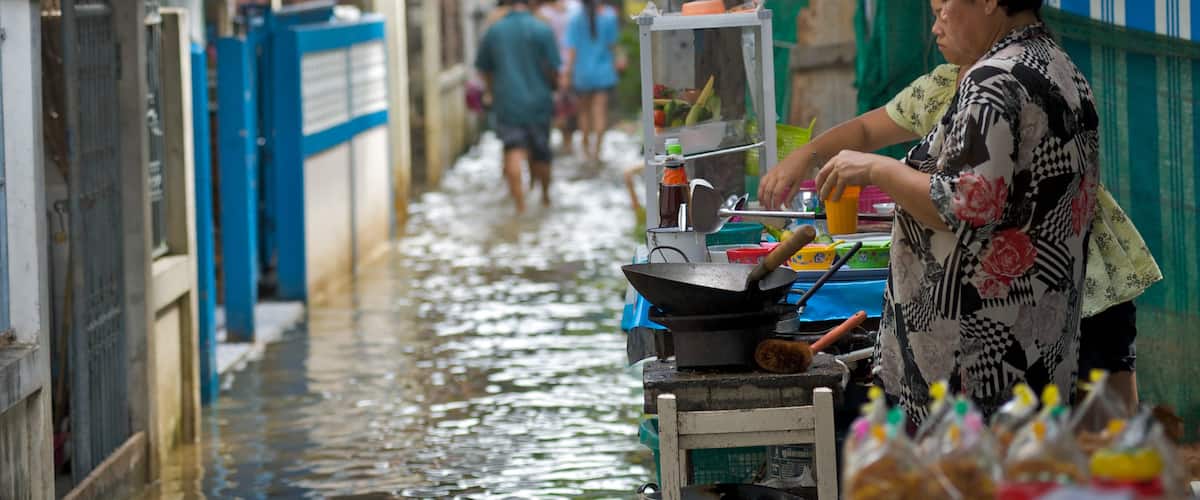 Koh Kret qui includes nourriture et scènes de rue