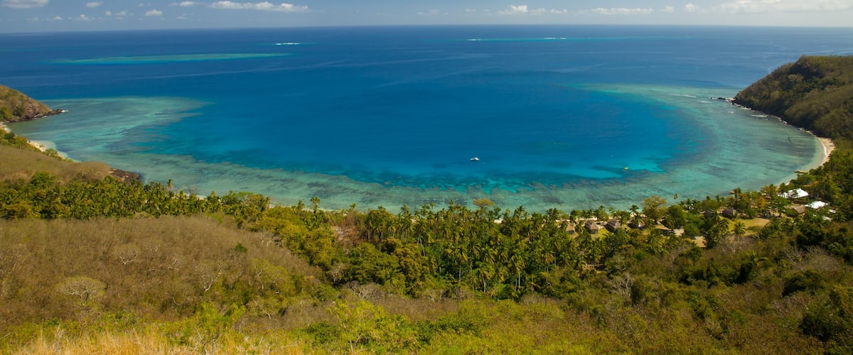 Yasawa qui includes vues littorales, scènes tropicales et panoramas