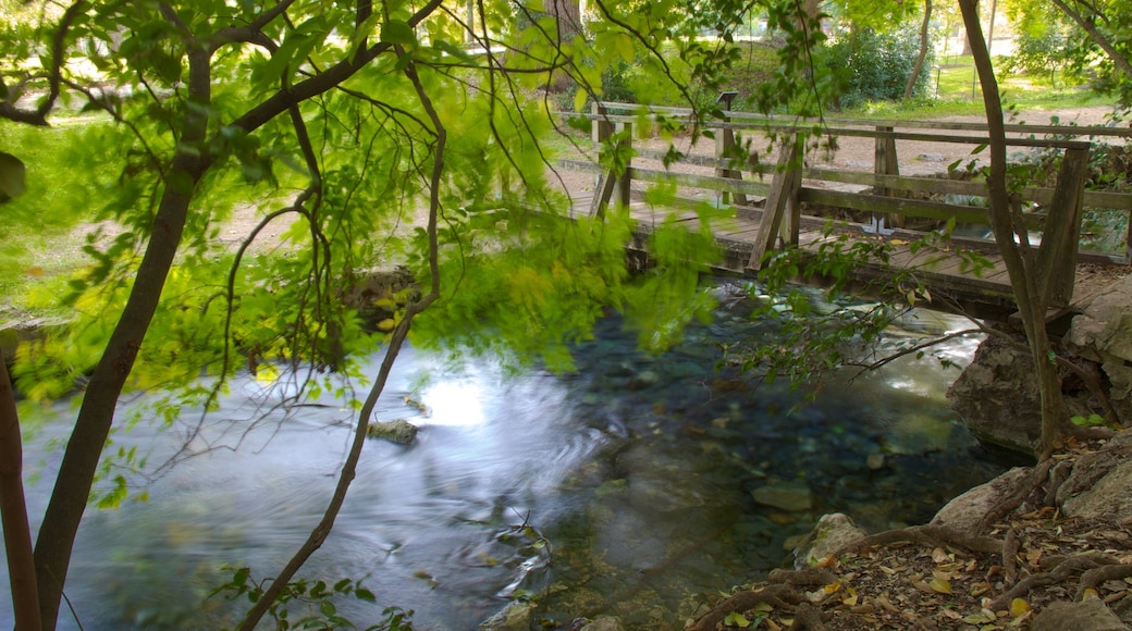 San Antonio เนื้อเรื่องที่ สะพาน, สวน และ วิวทิวทัศน์