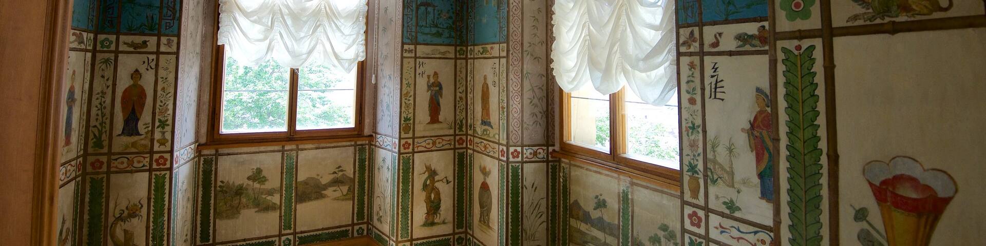 Lobkowicz Palace showing interior views and heritage architecture