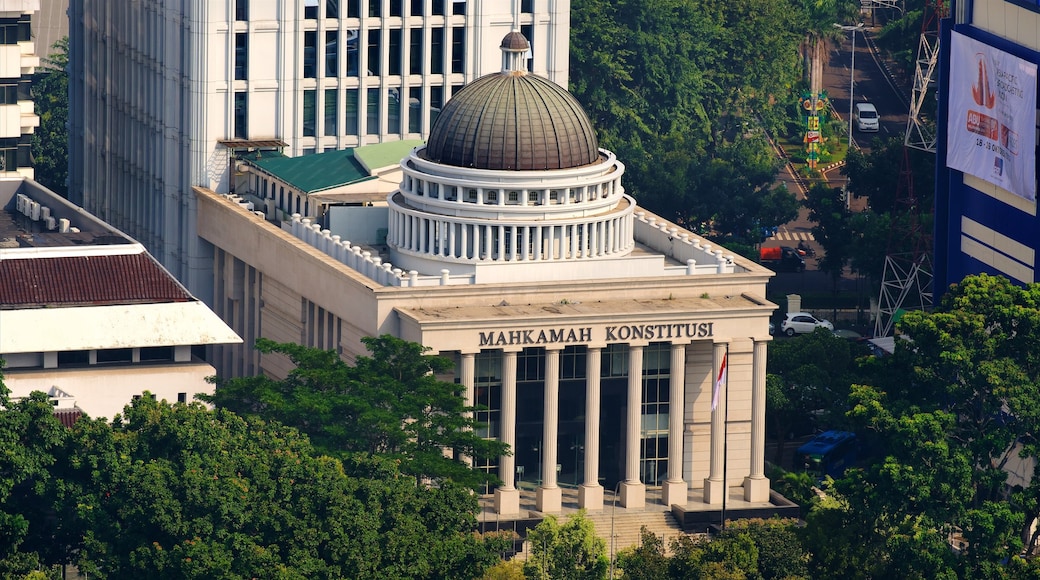 National Monument showing heritage architecture