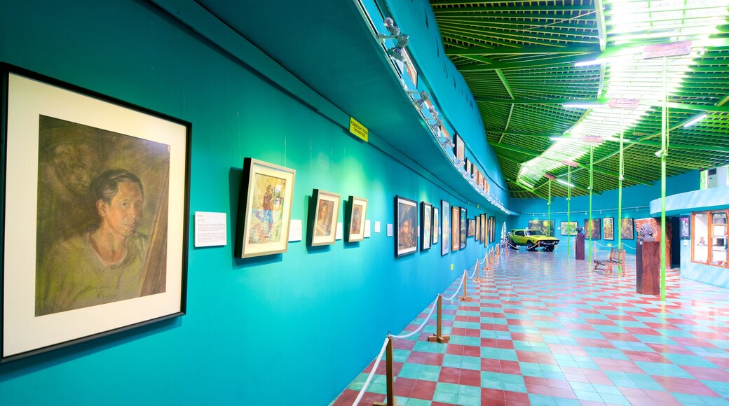 Affandi Museum featuring art and interior views