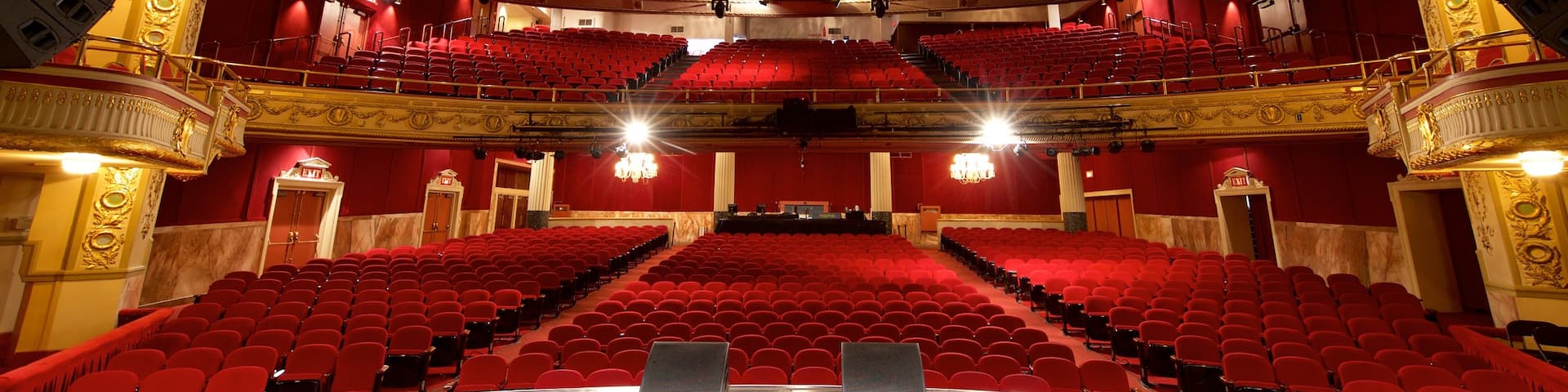 Apollo Theater which includes theater scenes, heritage elements and interior views