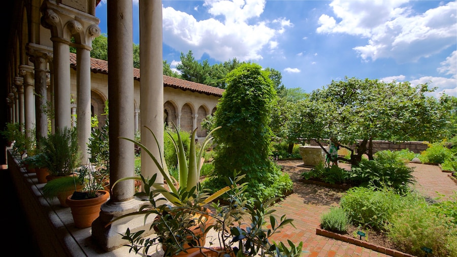 The Cloisters qui includes patrimoine historique et jardin