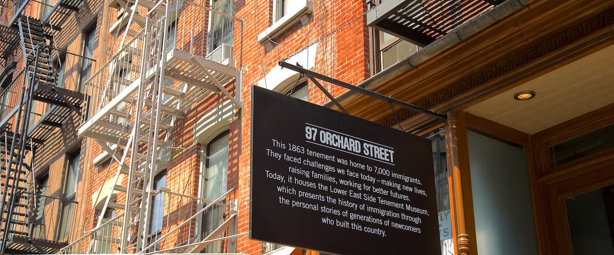 New York som visar skyltar