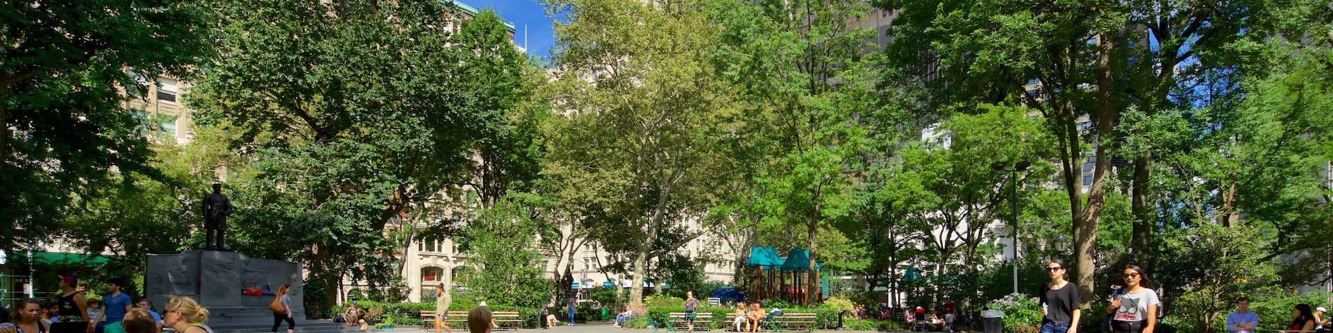 Madison Square Park which includes a park