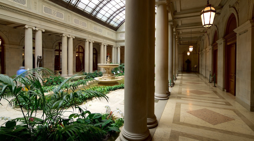 Frick Collection which includes heritage elements, a fountain and interior views