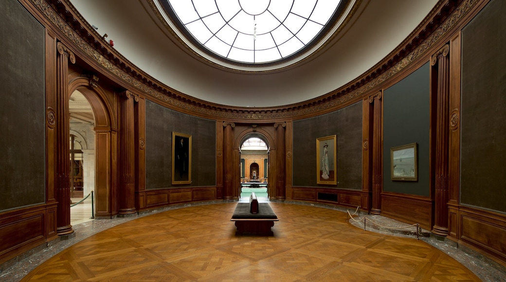 Frick Collection showing art, interior views and heritage elements