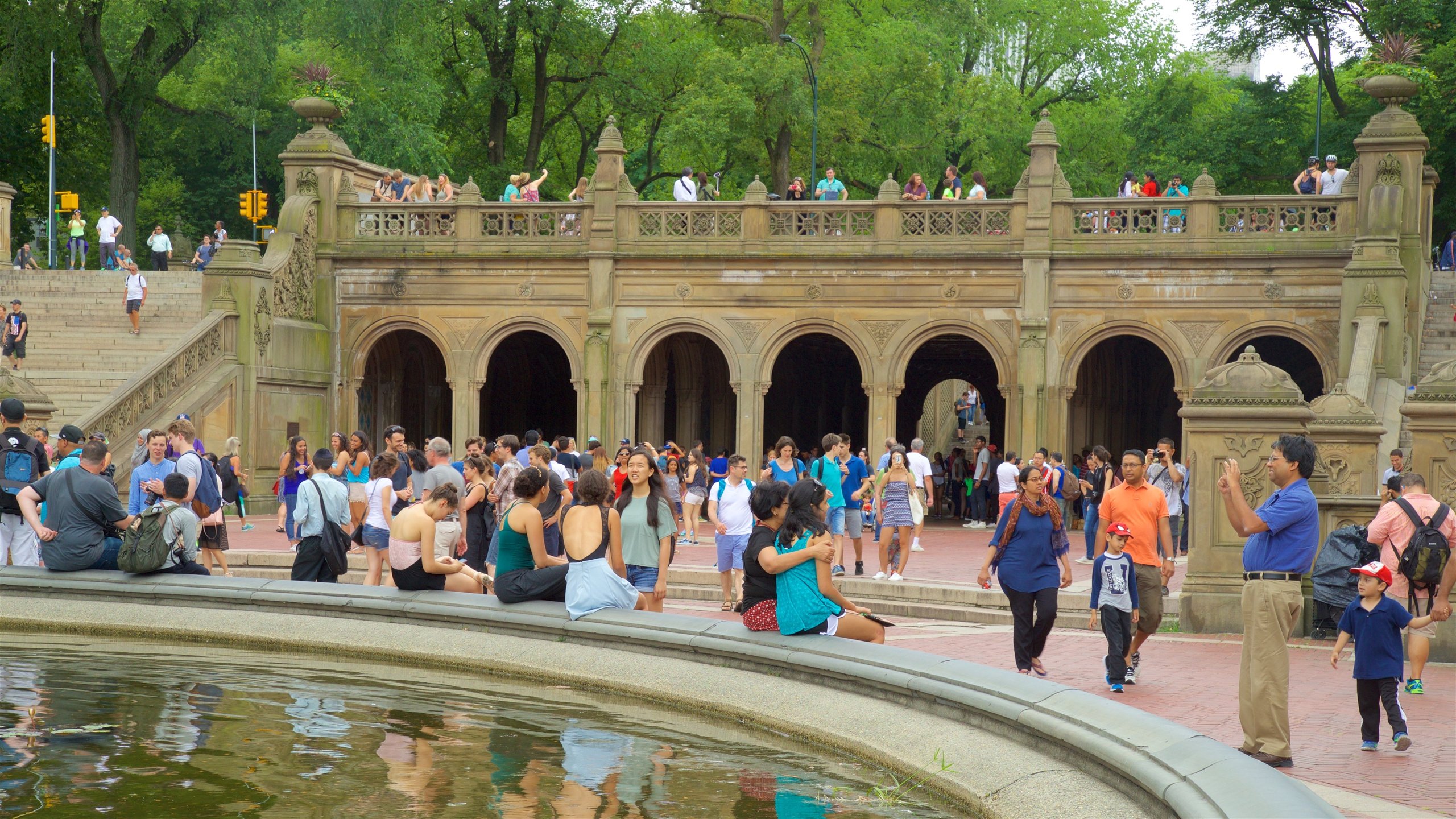 NY Central Park's Bethesda