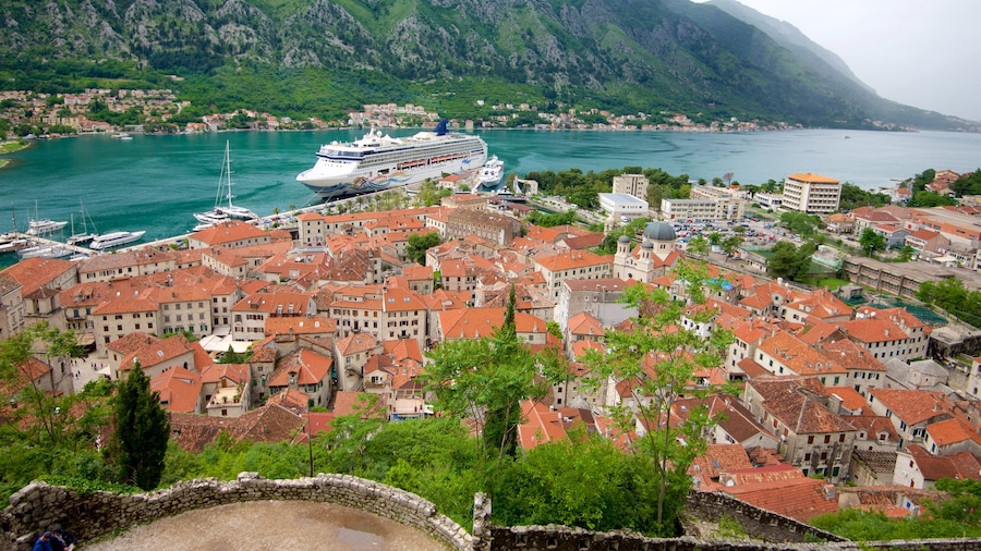 Kotor inclusief een kuststadje, cruises en algemene kustgezichten