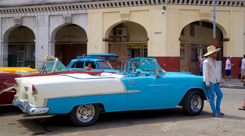 Havana ofreciendo escenas cotidianas y también un hombre