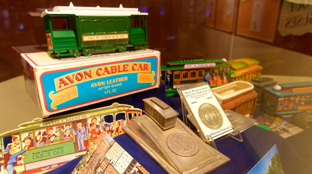 Cable Car Museum inclusief historisch erfgoed en interieur