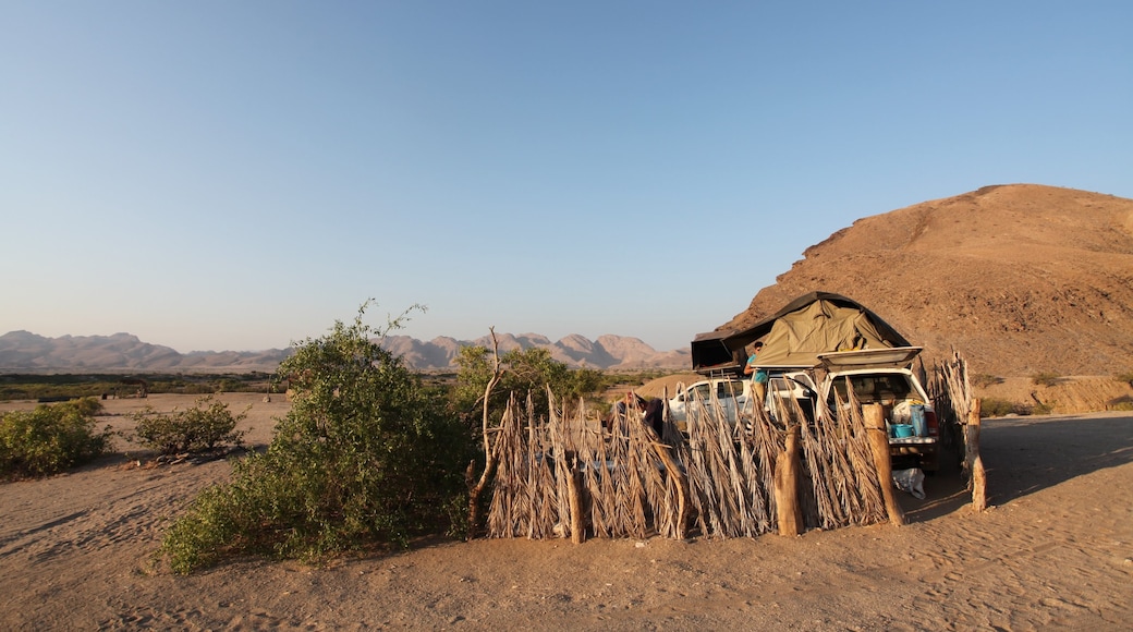 Namibia som visar öknar och stillsam natur