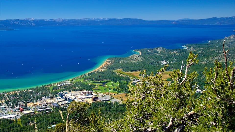 Heavenly Mountain Gondola featuring landscape views, tranquil scenes and general coastal views