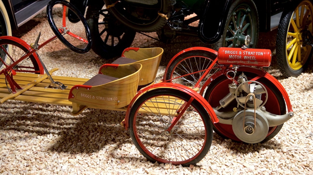 National Automobile Museum featuring interior views and heritage elements