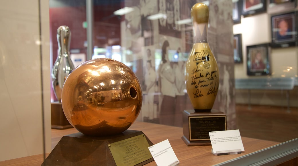 National Bowling Stadium bevat interieur en historisch erfgoed