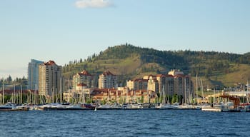 City Park showing tranquil scenes, a bay or harbor and general coastal views