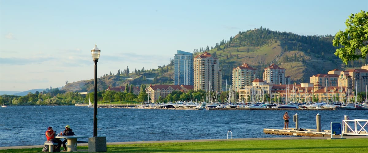 City Park which includes a coastal town, a bay or harbor and a garden