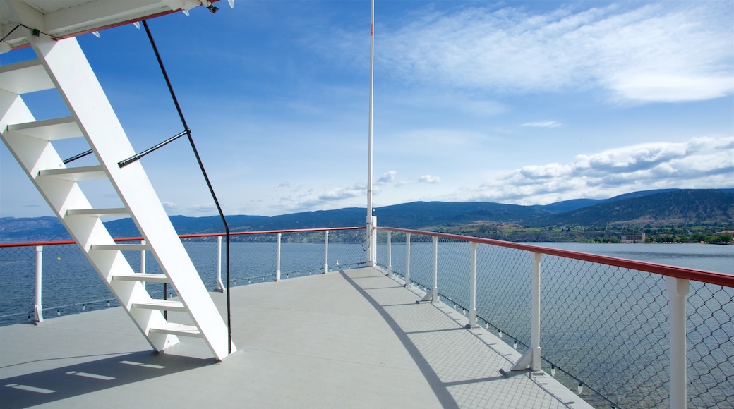 S.S. Sicamous Inland Marine Museum showing a lake or waterhole and boating