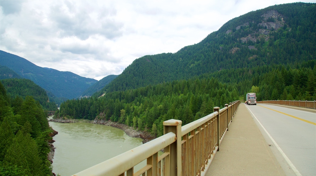 Hope showing tranquil scenes, a river or creek and a bridge