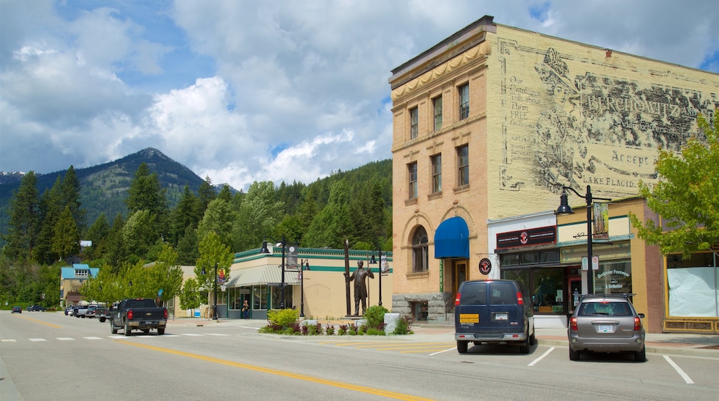 Rossland que inclui elementos de patrimônio