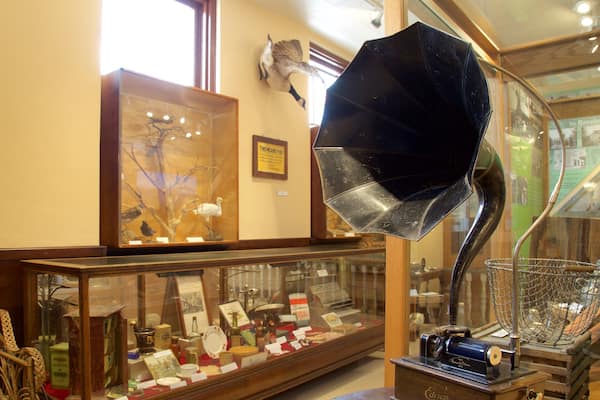 Musée et archives de Revelstoke montrant vues intérieures et patrimoine historique